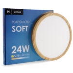 Plafon Led Soft 24W Wood Haya - Imagen 3
