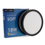 Plafon Led Soft 18W Black - Imagen 3