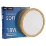 Plafon Led Soft 18W Wood Haya - Imagen 3