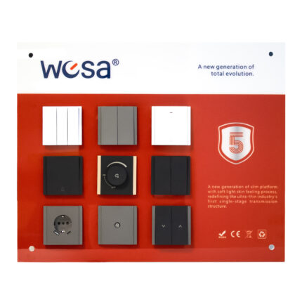 Expositor de pared para Interruptores - Wesa Electric