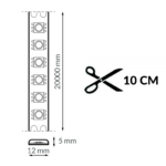 Tira de Led 220V Smd Ruzok 17W/m IP67 - 20 Metros - Imagen 2