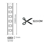 Tira de LED 220V SMD Bergamo 13W/m IP65 RGB - 25 metros - Imagen 2