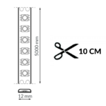 Tira Led 24V Smd Videny Ip20 Rgb+CCT 15W/m - 5 Metros - Imagen 2
