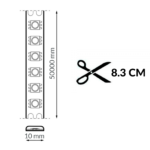 Tira Led Digital 24V Cob Tips Ip20 12W/m – 5 Metros - Imagen 2