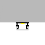 Perfil de aluminio Slim - 2 metros - Imagen 3