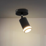 Lámpara de Techo Serie Black Álamos 1 Focos GU10