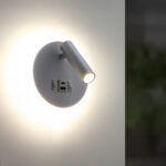 Aplique de pared Led orientable White Round 10W - Imagen 3