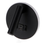 Aplique de pared Led orientable Black Round 10W - Imagen 4