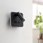 Aplique de pared Led orientable Black Tube 10W