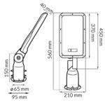 Farola Led Serie Spider 200W - Imagen 2