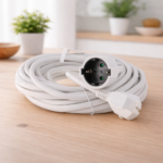 Prolongador schuko (3x1.5mm) 5 metros, Blanco