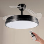 Ventilador de techo LED Black Rail Ø106 cm