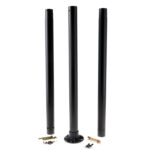 Columna para Farola 3M Desmontable Negro