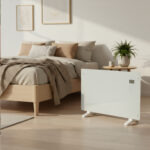 Radiador Convector Eléctrico White Glass 2000W