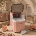 Máquina para hacer Hielo Pink de hasta 12KG/24H con depósito 1,5L